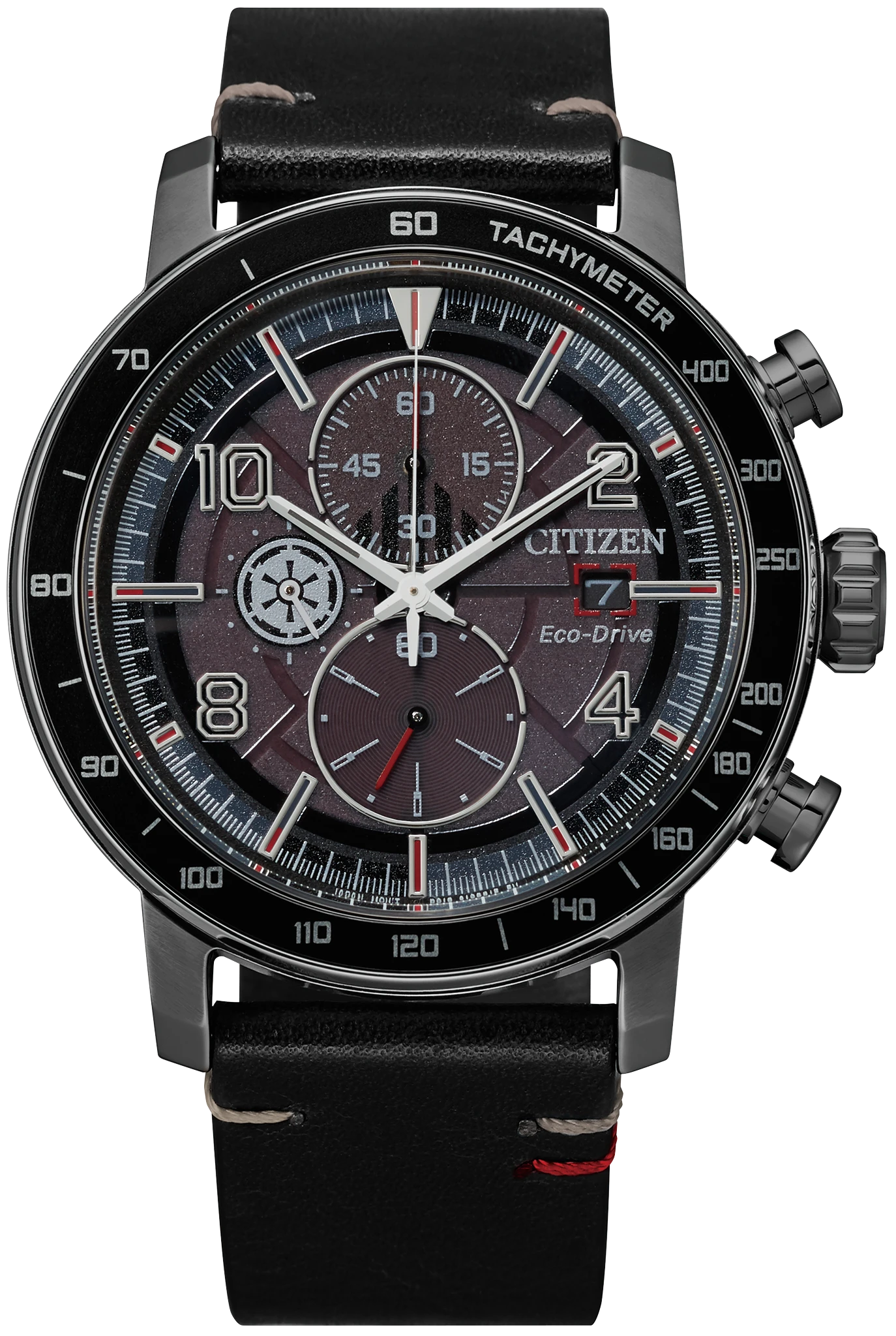 Darth Vader Black Dial Leather Strap CA0765-05W | CITIZEN